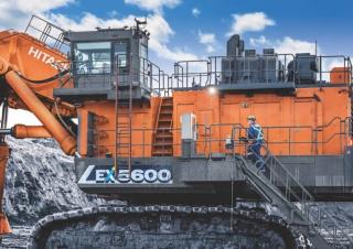 Rupsgraafmachines Hitachi EX5600-7B