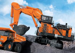 Rupsgraafmachines Hitachi EX8000-6
