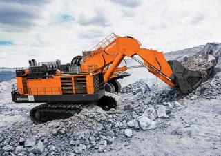 Rupsgraafmachines Hitachi EX8000-6