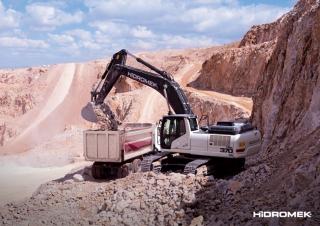 Rupsgraafmachines Hidromek HMK 370 LC-HD