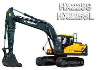 Rupsgraafmachines Hyundai HX225S