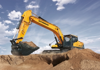 Rupsgraafmachines Hyundai HX260ANL