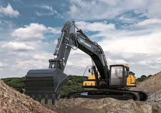 Rupsgraafmachines Hyundai HX330ANL