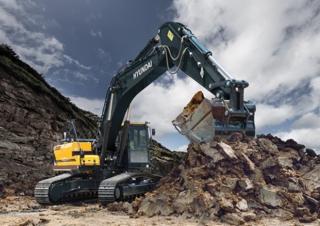 Rupsgraafmachines Hyundai HX480AL