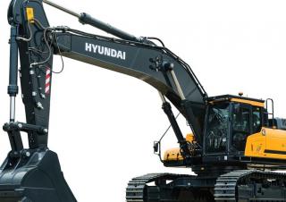 Rupsgraafmachines Hyundai HX520AL