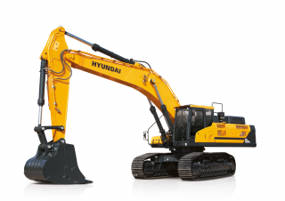 Rupsgraafmachines Hyundai HX520SL