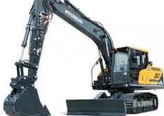 Rupsgraafmachines Hyundai HX75S