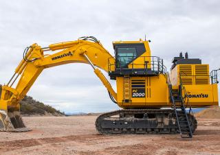 Rupsgraafmachines Komatsu PC2000-11