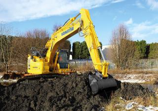 Rupsgraafmachines Komatsu PC228USLC-11E0