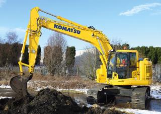 Rupsgraafmachines Komatsu PC228USLC-11E0