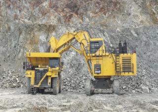 Rupsgraafmachines Komatsu PC3000-11 