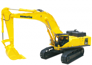Rupsgraafmachines Komatsu PC800-8 