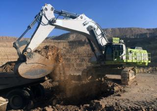 Rupsgraafmachines Liebherr R 9150 B 