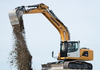 Rupsgraafmachines Liebherr R 918 Litronic
