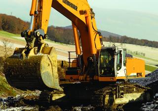 Rupsgraafmachines Liebherr R 974 C Litronic