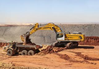 Rupsgraafmachines Liebherr R 976 Litronic 