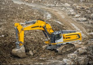 Rupsgraafmachines Liebherr R 976 Litronic 