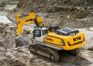 Rupsgraafmachines Liebherr R 976 Litronic 