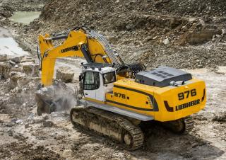 Rupsgraafmachines Liebherr R 976 Litronic