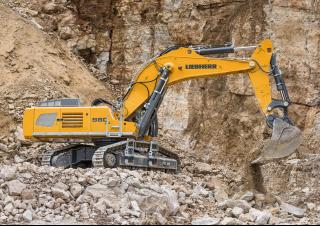 Rupsgraafmachines Liebherr R 980 SME