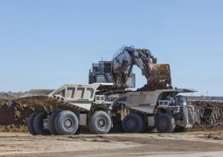 Rupsgraafmachines Liebherr R 996 B 