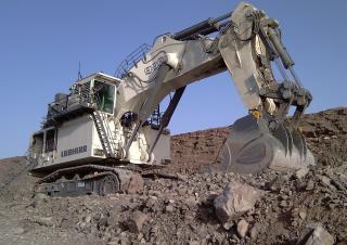 Rupsgraafmachines Liebherr R 996 B 