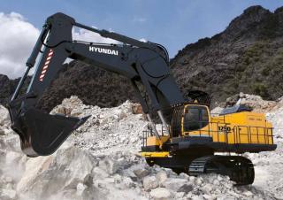 Rupsgraafmachines Hyundai R1250-9