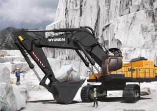 Rupsgraafmachines Hyundai R1250-9