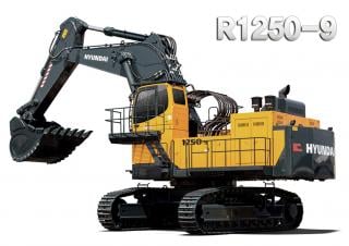 Rupsgraafmachines Hyundai R1250-9