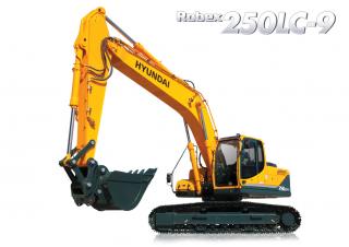 Rupsgraafmachines Hyundai R250LC-9