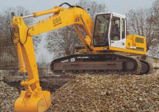 Rupsgraafmachines Liebherr R924