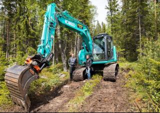 Rupsgraafmachines Kobelco SK 140 SRL 5
