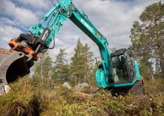 Rupsgraafmachines Kobelco SK 140 SRL 5