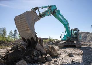 Rupsgraafmachines Kobelco SK 260 NLC 10