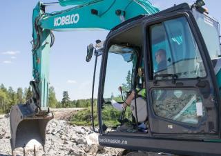 Rupsgraafmachines Kobelco SK 260 NLC 10
