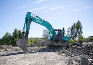 Rupsgraafmachines Kobelco SK 260 NLC 10
