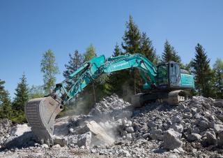 Rupsgraafmachines Kobelco SK 300 NLC 10
