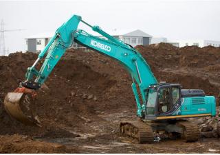 Rupsgraafmachines Kobelco SK 350 LC 10