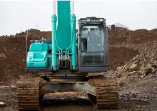 Rupsgraafmachines Kobelco SK 350 LC 10