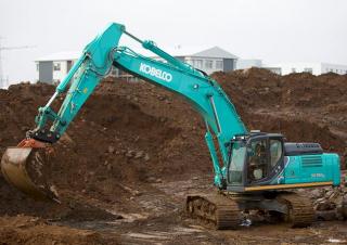 Rupsgraafmachines Kobelco SK 350 LC 10E