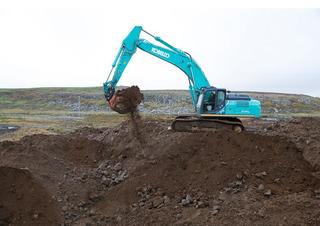 Rupsgraafmachines Kobelco SK 350 LC 10E