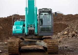 Rupsgraafmachines Kobelco SK 350 LC 10E