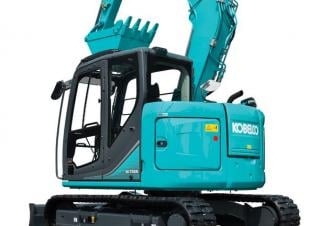 Rupsgraafmachines Kobelco SK 75 SR 3
