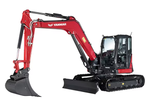 Rupsgraafmachines Yanmar SV86-7