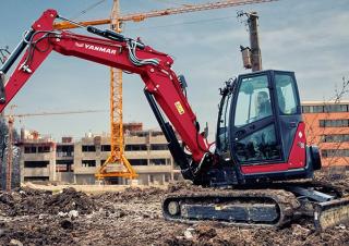 Rupsgraafmachines Yanmar ViO80-2PB 