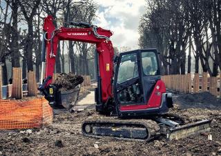Rupsgraafmachines Yanmar ViO80-2PB 