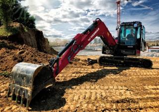 Rupsgraafmachines Yanmar ViO82 