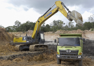 Rupsgraafmachines XCMG XE370CA 