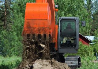 Rupsgraafmachines Hitachi ZX130K-5G