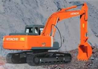 Rupsgraafmachines Hitachi ZX200-3G
